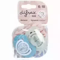 Difrax Schnuller „dynamic Botanic“ 6–18 Monate