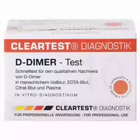 D Dimer Cleartest Vollblut Tvt Le Dic 10 St Test