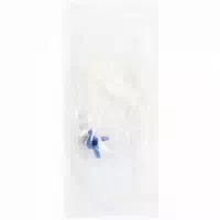 Discofix 3 Dreiwegehahn Mit Verbindungsleitung 50 Cm Blau