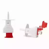 Dispomed Chiraplus Infusion Spike Luft Lösungsmittelfilter, Rot