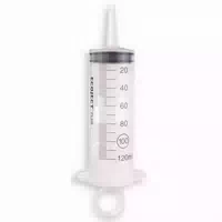 Ecoject Plus Wund Blasen Katheterspritze 120ml