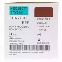 Neoject Kanüle Nr 18 Braun 26g 0,45 X 23mm