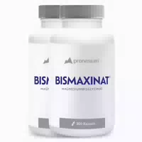 Bismaxinat Magnesiumbisglycimat Magnesium Glyicinat Kapseln 2x200 st