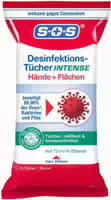 Sos Desinfektionstücher Intense 25 Stück