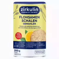 Zirkulin Flohsamenschalen Gem | Orange Chia Leins 200g 200 g
