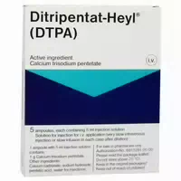 Ditripentat Heyl Ampullen 5x5 ml Injektionslösung