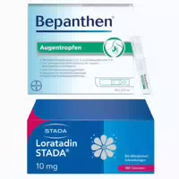 Bepanthen Augen Und Nasensalbe & Loratadin Stada Set 1 Sparset
