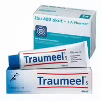 Traumeel Creme & Ibu 400 Akut Set 1 Sparset