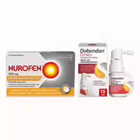 Dobendan Direkt Spray Nurofen Schmelztabletten Lemon