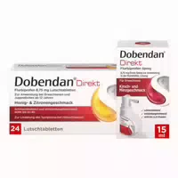 Dobendan Direkt Set gegen Starke Halsschmerzen