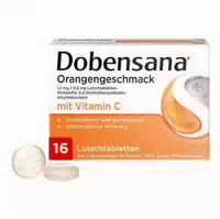 Dobensana Orangengeschmack 1,2 mg 0,6 mg Lutschtabletten