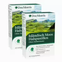 Docmorris Isländisch Moos Halspastillen 40 st