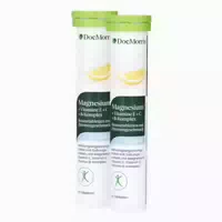 Docmorris Magnesium Brausetabletten Duo 2x14 St