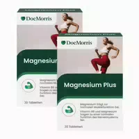Docmorris Magnesium Plus Magnesiumcitrat, Vitamin B6 Duo 2x30 st