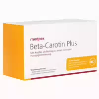 Medpex Beta Carotin Plus Kapseln 90 st