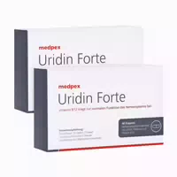 Medpex Uridin Forte Kapseln Duo 2x40 St