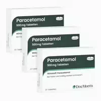 Docmorris Paracetamol 500 mg Tabletten, 20 st