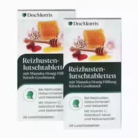 Docmorris Reizhustenlutschtabletten Duo 2x24 St