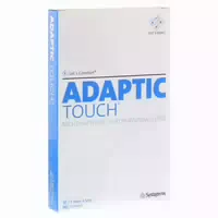 Adaptic Touch 5x7,6 Cm Nichthaft Sil Wun 10 St
