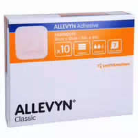 Allevyn Adhesive 10x10 cm Haftende Wunda 10 st