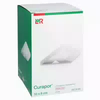 Curapor Wundverband Steril Chirurgisch 8x10 cm 50 st