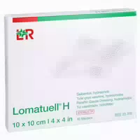 Lomatuell H Salbentüll 10x10 cm Steril 10 st