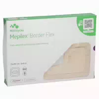 Mepilex Border Flex Schaumverb Haft 15x19 Cm Oval 5 St