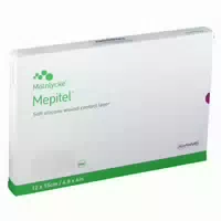 Mepitel Silikon Netzverband 12x15 Cm Ste 5 St