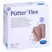 Hartmann Pütter Flex Duo Bi Elastische Kurzzugbinden 10 Cm X 5 M