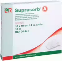Suprasorb A Calciumalginat Kompressen 10 X 10 cm 10 Stück