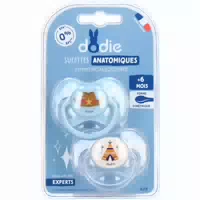 Dodie 2 Silikonschnuller 6 Monate Farbe Nicht Wählbar