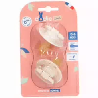 Dodie Runde Schnuller Naturkautschuk Nature Beige 0 6 Monate