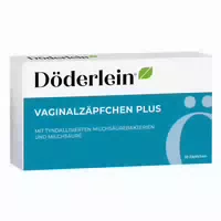 Döderlein Vaginalzäpfchen Plus Milchsäure Lakobaz 10 Stück