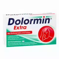 Dolormin Extra 400 Mg Ibuprofen Bei Schmerzen Und Fieber Jetzt 20% Mit Dem Code Dolormin20 Sparen