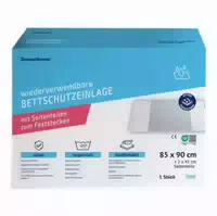 Domotherm Bettschutzeinl Waschbar 85x90cm Mit Flügel