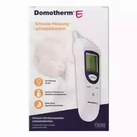 Domotherm E Infrarot Ohrthermometer Schutzhüllenfrei
