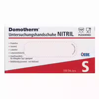 Domotherm Untersuchungshandschuhe Nitril Unsteril Puderfrei S Bl