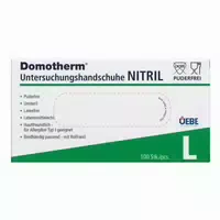 Domotherm Untersuchungshandschuhe Nitril Unsteril Blau Xl 100 St Handschuhe