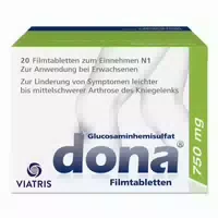 Dona 750 Mg: Kniearznei bei Arthrose, Hochdosiertes Glucosamin
