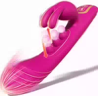 Yawnshe Dildo Vibrator mit Pulsierenden Kugeln 1 st