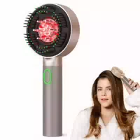 Donnerberg Kopfmassagebürste Mio Mit Rotlicht & Ölanwendung Beige