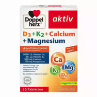 Doppelherz Aktiv D3 K2 Calcium Magnesium 30 St Tabletten
