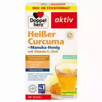 Doppelherz Heißer Curcuma Manuka Honig mit Vitamin C Zink 10 st