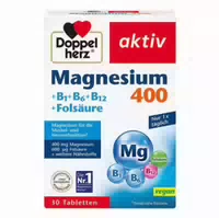Doppelherz Aktiv Magnesium 400 B1 B6 B12 Folsäure 6x15 St Brausetabletten