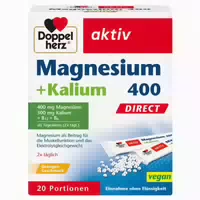 Doppelherz Aktiv Magnesium 400 Kalium 20 st Pellets