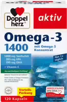 Doppelherz Aktiv Omega3 1 400 120 Kapseln