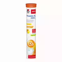 Doppelherz Aktiv Vitamin D3 2000 I E 15 St Brausetabletten