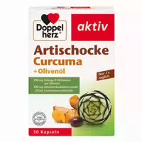 Doppelherz Artischocke Olivenöl Curcuma Kapsel N