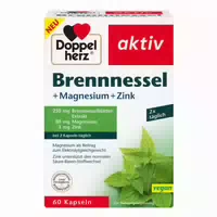 Doppelherz Brennnessel Magnesium Zink Kapseln 60 St