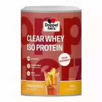 Doppelherz Clear Whey Iso Protein Pfirsich Eistee